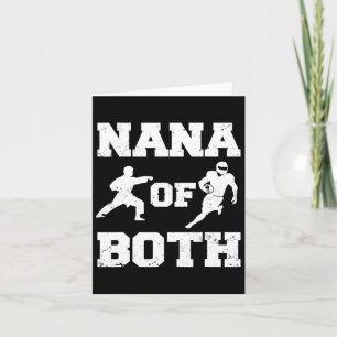 Nana av både det roliga fotbolls- och Karate Nana Kort
