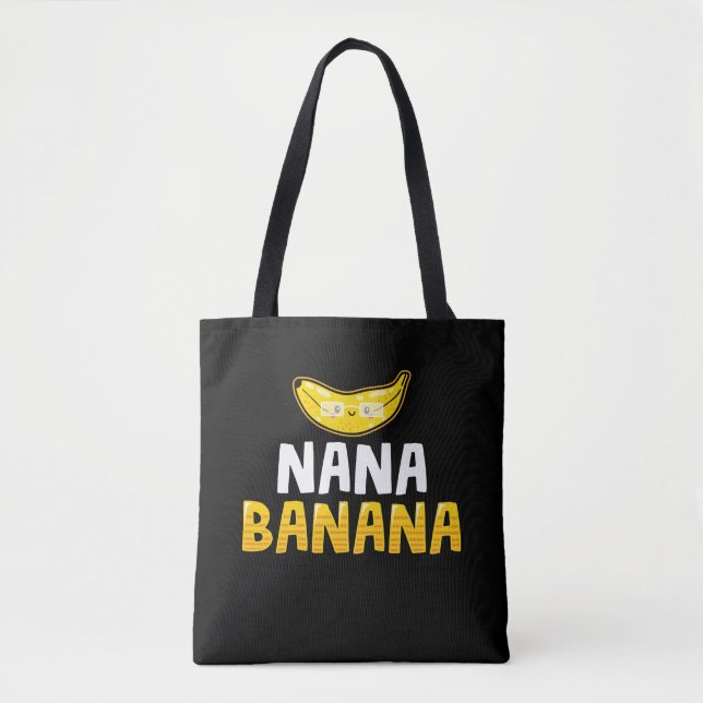Nana Banana Grandmor Funny Grandma Tygkasse (Framsida)