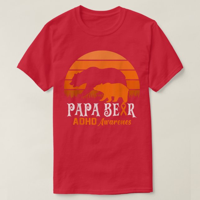 Nana Bear ADHD Mamma - Awareness Day Ora T Shirt (Design framsida)