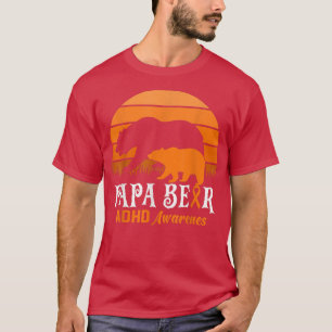 Nana Bear ADHD Mamma - Awareness Day Ora T Shirt