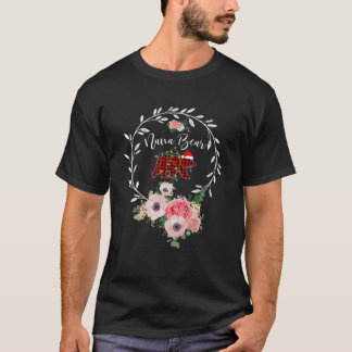 Nana Bear Julafton Familj Jul Pajama Red Play G T Shirt