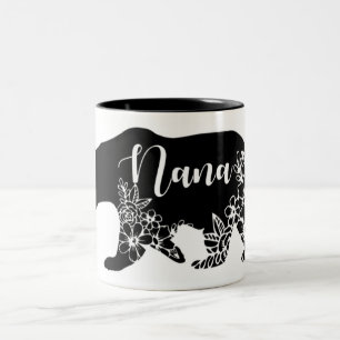 Nana Bear T-shirt Två-Tonad Mugg