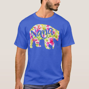 Nana Bear Women jul Grandma Pajamas T Shirt