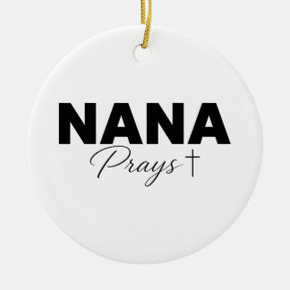 Nana Ber 2026 Minnessak Julgransprydnad Keramik