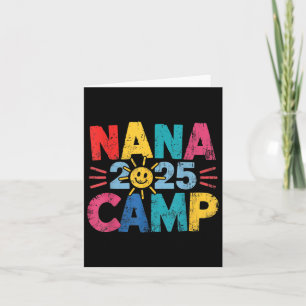 Nana Camp 2025 Family Vacation, sommarcamping Crew Kort