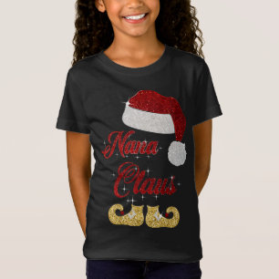Nana Claus Matching Family Group jul X-mas G T Shirt
