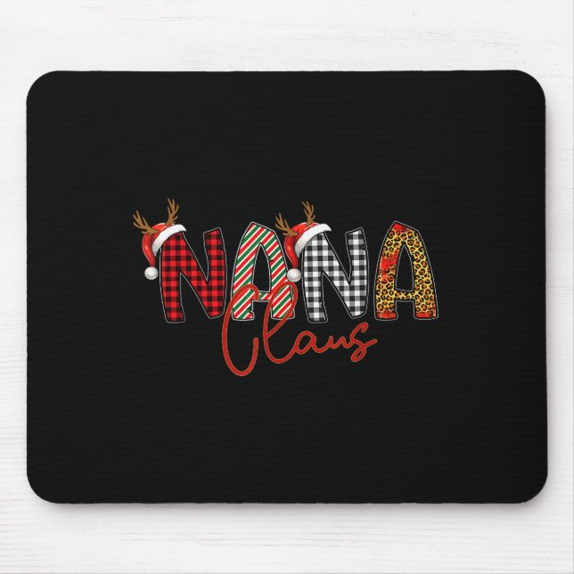 Nana Clause, Nana Christmas Shirt, Nana Santa Clau Musmatta (Framsidan)