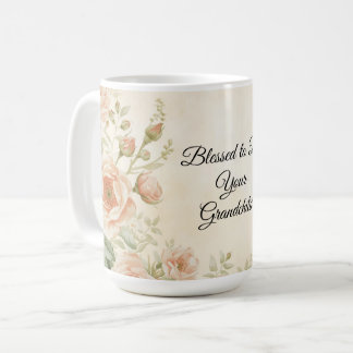 Nana Coffee Floral Grandma Gift Kaffemugg