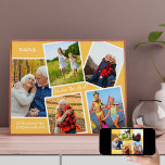 Nana Du är de bästa 5 Photo Collage Grandparent Poster<br><div class="desc">Skämmande NANA poster med anpassningsbarnas foton, namn och text. Anpassningsbarnas fotokollage består av 5 av dina favoritfoton, som är ramade med vitt gräns och som är inställda mot en solig gult bakgrund. Mallen är inställd för att du ska kunna lägga till bilder och ditt namn, som är skrivet med vitt...</div>