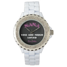 Nana du är förlorad Coola Gift for Grandma Chic Cu Armbandsur