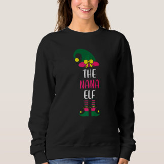 Nana Elf Familj Matchande Grupp Jul Kvinnor Pa T Shirt
