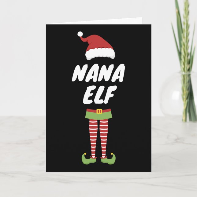 Nana Elf  Kort (Framsida)