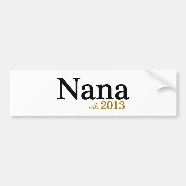 Nana Est 2013 Bildekal (Framsidan)