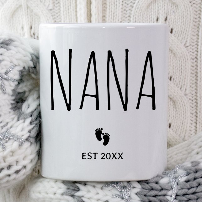 Nana Est 2025 Nana ska få ny Nana-Gravid Kaffemugg (Skapare uppladdad)