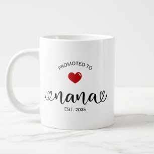 Nana Etablerad Ny Mormorspresent Jumbo Mugg