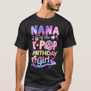 Nana från K-Pop-födelsedagsflickorna Koreansk musi T Shirt