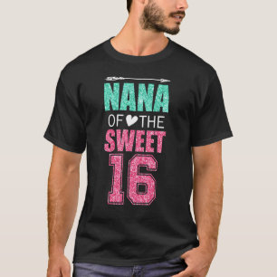Nana från Sverige 16 matchande familj 16:e födelse T Shirt