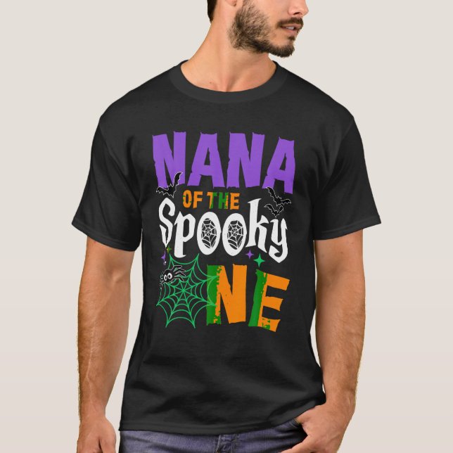 Nana från taloky en pojke, Halloween, första födel T Shirt (Framsida)