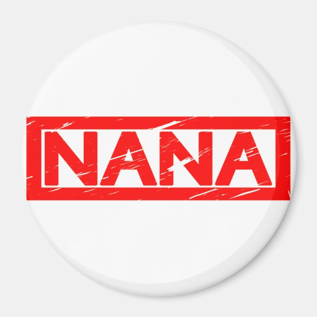 Nana Frimärke Magnet (Framsidan)