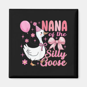 Nana Goose på den slumrande födelsedagskalan Fa Magnet
