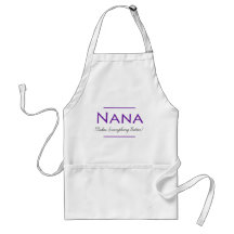 Nana gör allt bättre anpassningsbar Apron