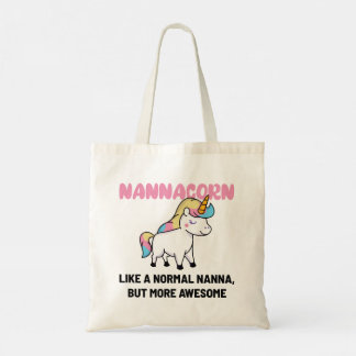 Nana Grandma Unicorn Funny Tygkasse