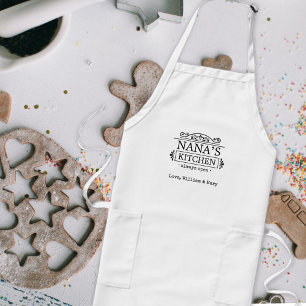 Nana Grandmas köksgåva från Barnbarn Baking Långt Förkläde