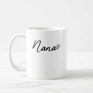 Nana, Gravid Annoucement Grandparent, Best Nana Kaffemugg