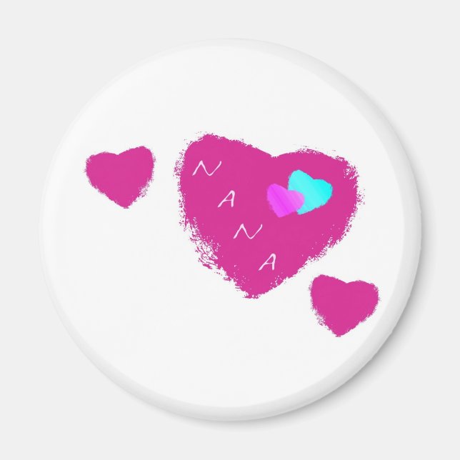 Nana Hearts Magnet (Framsidan)