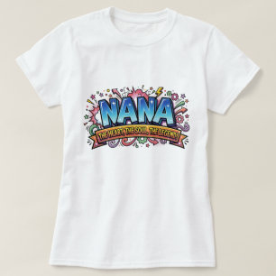 Nana Hjärtat Själen Legenden Tecknad Serie Pop Art T Shirt