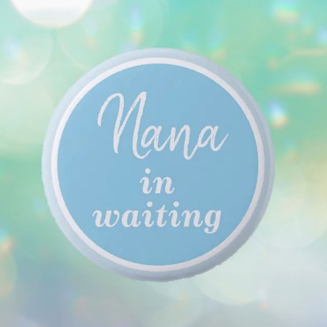 Nana i Väntande BLUE-knapp Knapp (Skapare uppladdad)