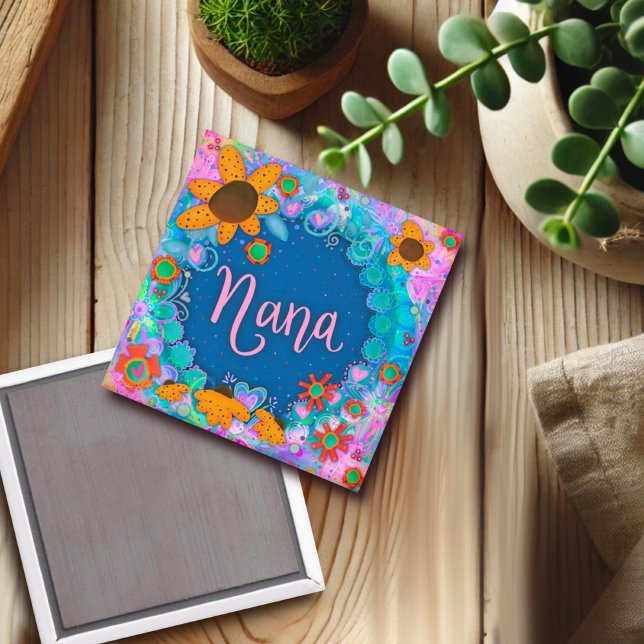 "Nana" Inspirief Magnet (Skapare uppladdad)
