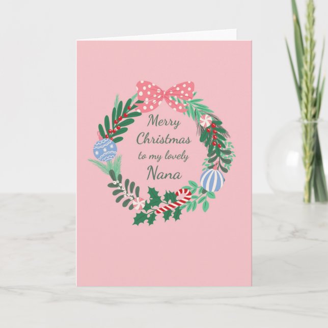 Nana-julkort Kort (Framsida)