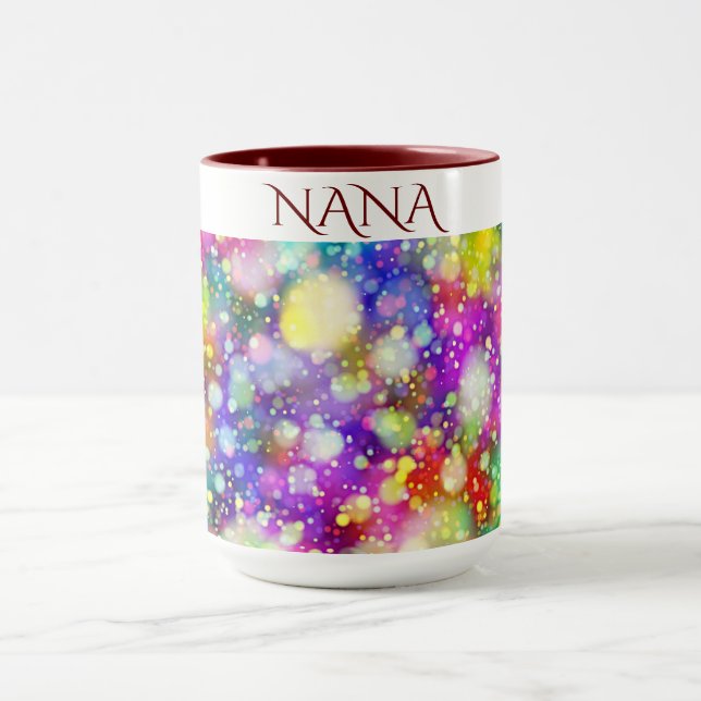 "NANA" kaffe mugg i flera färg. (Center)