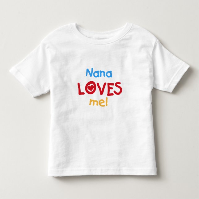 Nana Kärlek Me T-shirts och gåvor (Framsida)
