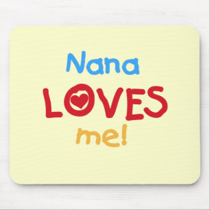 Nana Kärlek Me T-shirts och gåvor Musmatta
