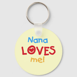 Nana Kärlek Me T-shirts och gåvor Nyckelring