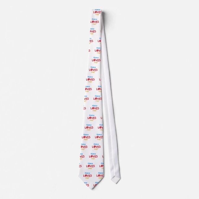 Nana Kärlek Me T-shirts och gåvor Slips (Framsida)