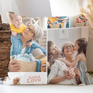 Nana Kärlek Poetic Photo Collage Kudde