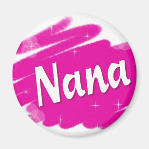 Nana Kärlek Rosa Magnet