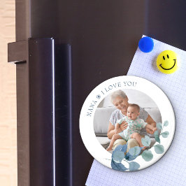 Nana Kärlek You Eucalyptus Löv Photo Mag Magnet