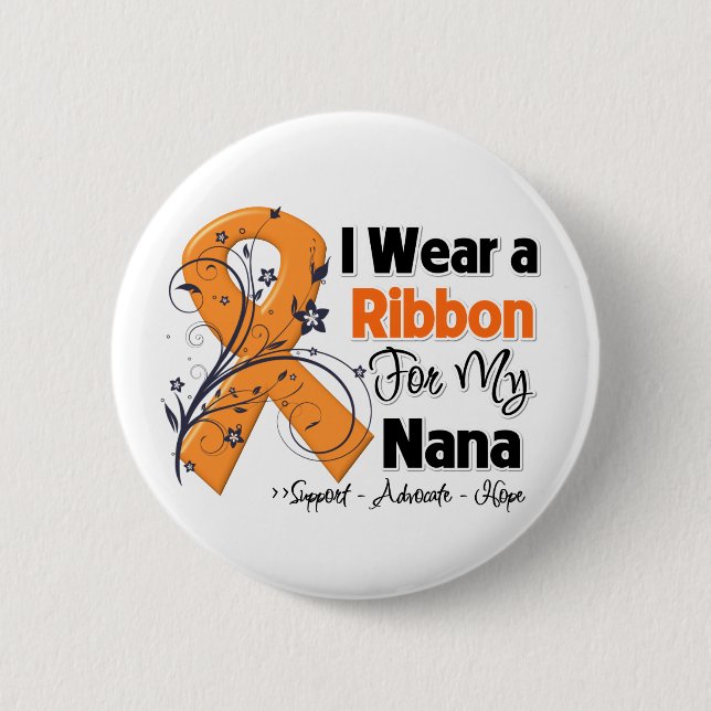 Nana - Leukemia Ribbon Knapp (Framsida)