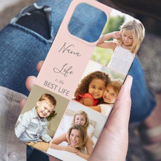 Nana Life är Best Life 4 Photo Collage Rosa