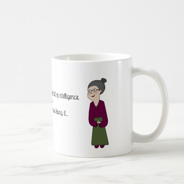 Nana Néné, intelligence Kaffemugg (Höger)