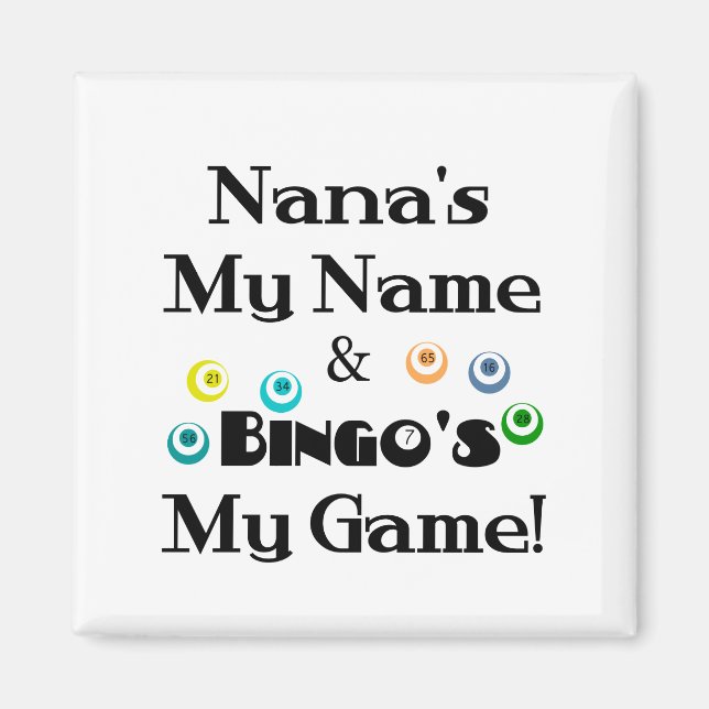 Nana och Bingo Magnet (Framsidan)