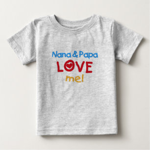 Nana och Pappa Kärlek Me Tröja
