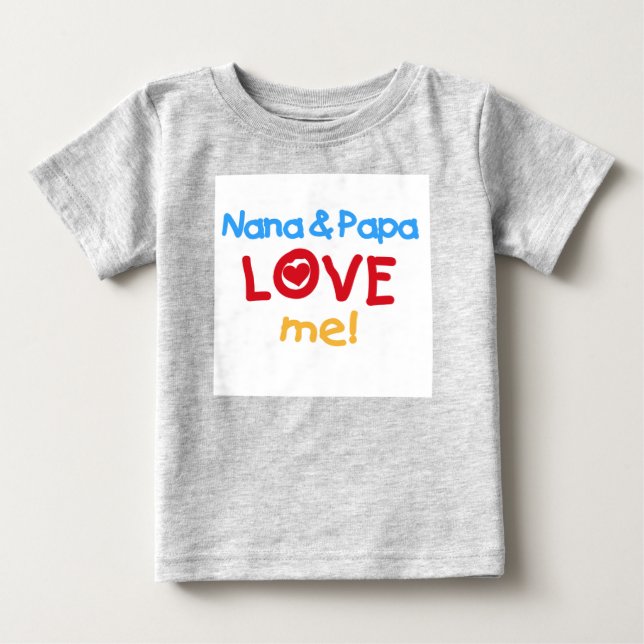 Nana och pappan älskar mig tröja (Framsida)