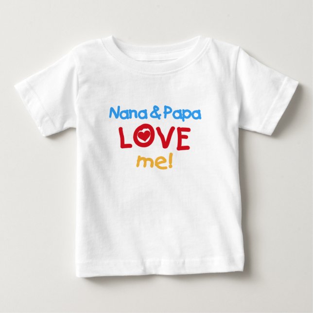 Nana och pappan älskar mig tröja (Framsida)