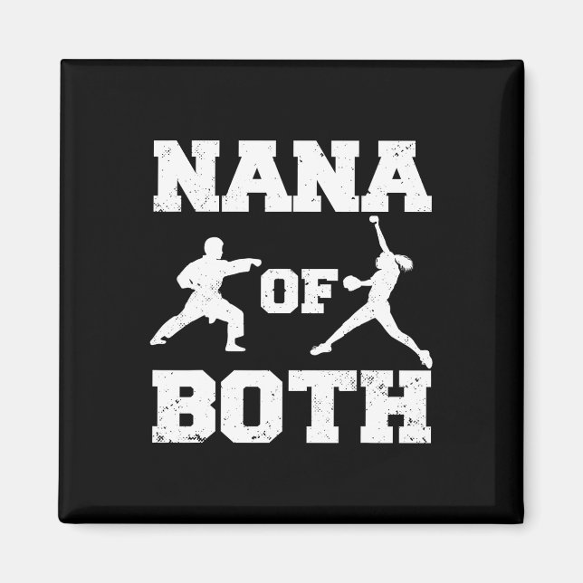 Nana of Både Funny Softll and Karate Nana Magnet (Framsidan)