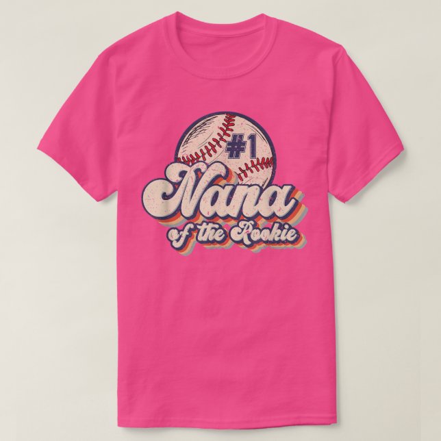 Nana of the Rookie Tee Rookie of the Year Baseball (Design framsida)
